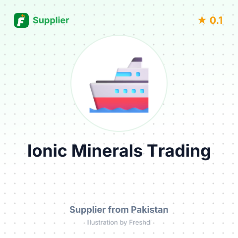 Ionic Minerals Trading – summary card, no photo uploaded yet