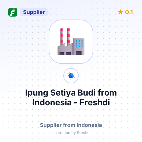 Ipung Setiya Budi  – summary card, no photo uploaded yet