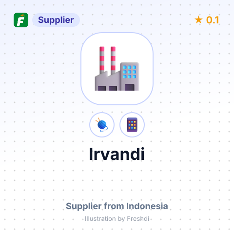 Irvandi  – summary card, no photo uploaded yet