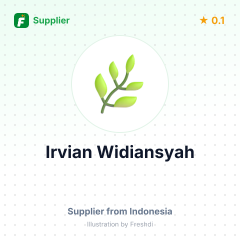 Irvian Widiansyah  – summary card, no photo uploaded yet