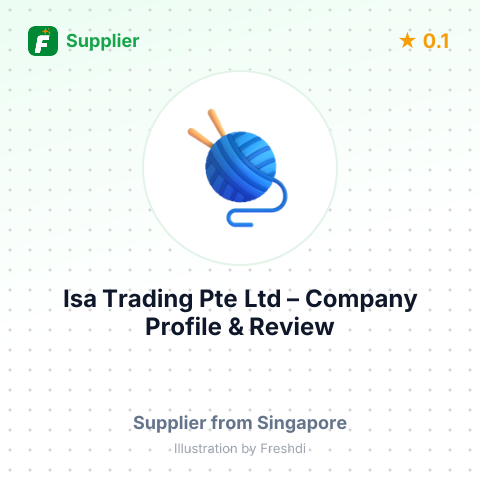 Isa Trading Pte Ltd – summary card, no photo uploaded yet