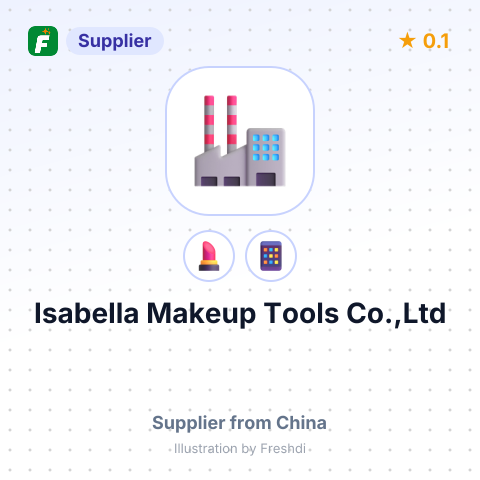 Isabella Makeup Tools Co.,Ltd – summary card, no photo uploaded yet