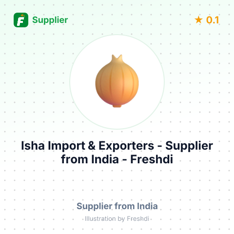 Isha Import & Exporters  – summary card, no photo uploaded yet