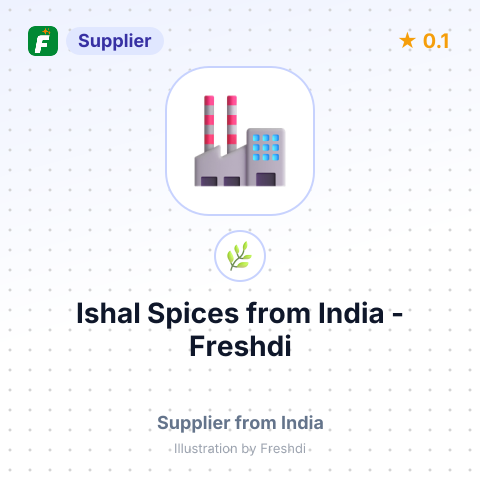 Ishal Spices  – summary card, no photo uploaded yet