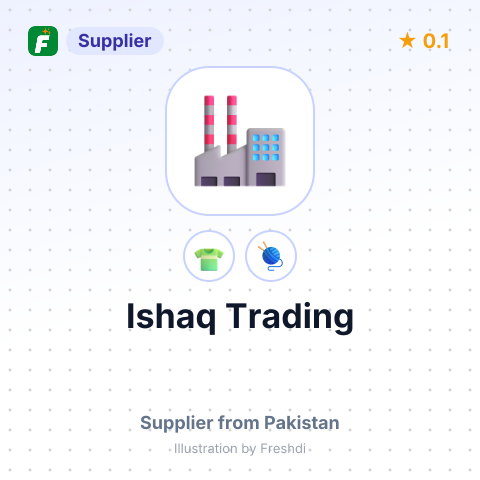 Ishaq Trading  – summary card, no photo uploaded yet