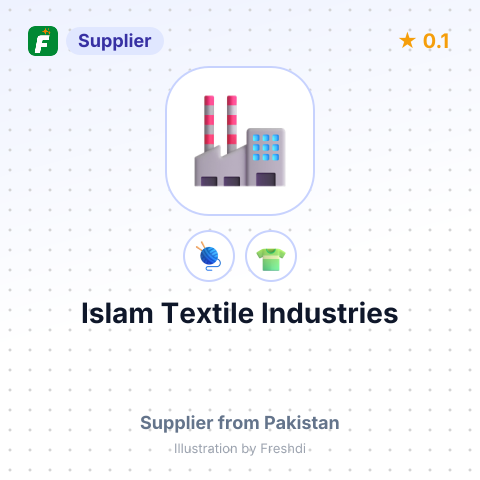 Islam Textile Industries – summary card, no photo uploaded yet