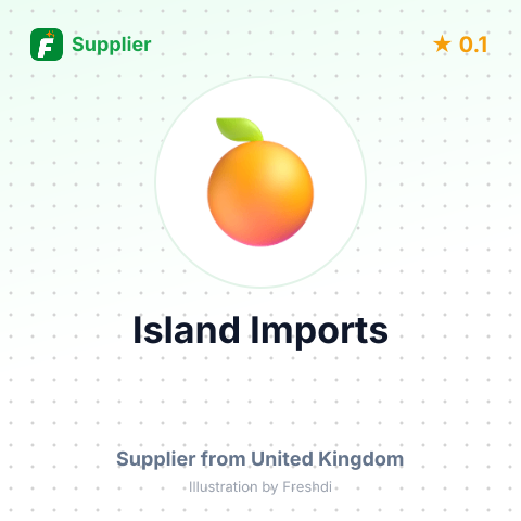 Island Imports  – summary card, no photo uploaded yet