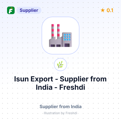 Isun Export  – summary card, no photo uploaded yet