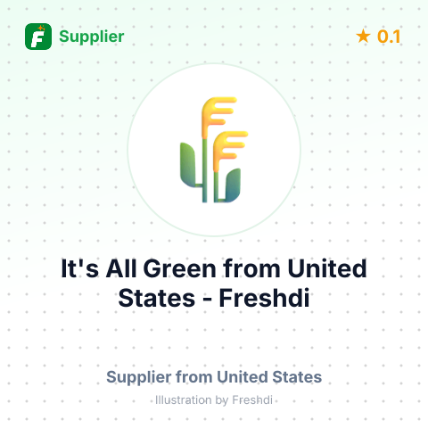 It's All Green  – summary card, no photo uploaded yet