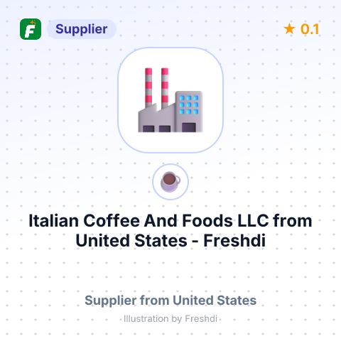 Italian Coffee And Foods LLC  – summary card, no photo uploaded yet