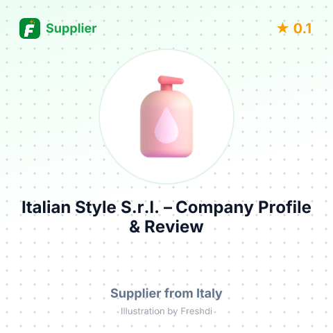 Italian Style S.r.l. – summary card, no photo uploaded yet