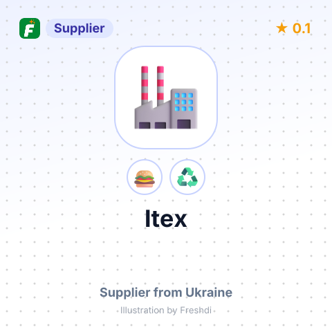 Itex – summary card, no photo uploaded yet