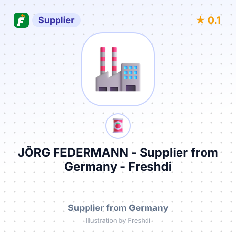 JÖRG FEDERMANN – summary card, no photo uploaded yet