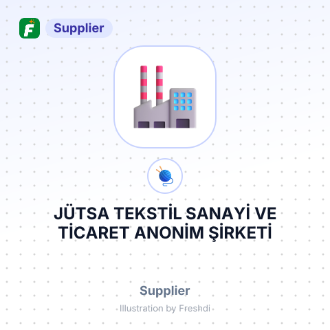JÜTSA TEKSTİL SANAYİ VE TİCARET ANONİM ŞİRKETİ – summary card, no photo uploaded yet