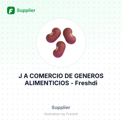 J A COMERCIO DE GENEROS ALIMENTICIOS – summary card, no photo uploaded yet