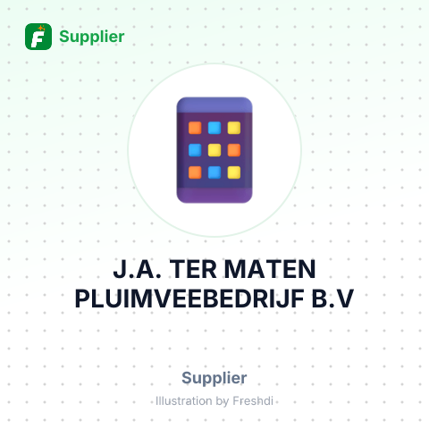 J.A. TER MATEN PLUIMVEEBEDRIJF B.V – summary card, no photo uploaded yet