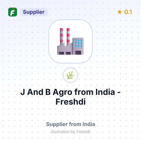 J And B Agro  – summary card, no photo uploaded yet