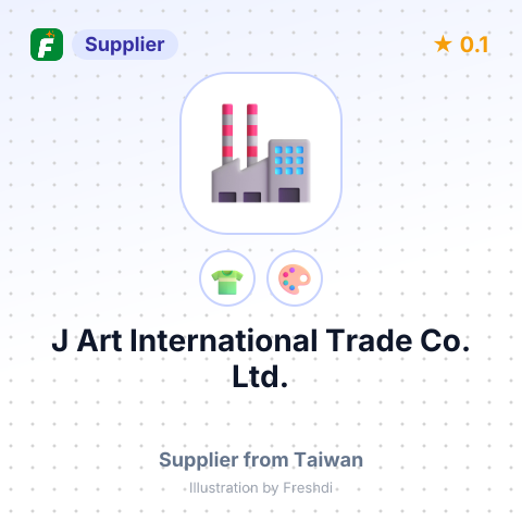 J Art International Trade Co., Ltd. – summary card, no photo uploaded yet