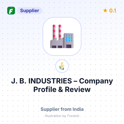 J. B. INDUSTRIES – summary card, no photo uploaded yet