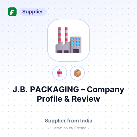 J.B. PACKAGING – summary card, no photo uploaded yet
