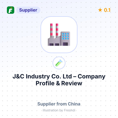 J&C Industry Co.,Ltd – summary card, no photo uploaded yet