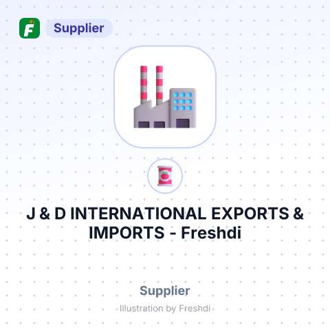 J & D INTERNATIONAL EXPORTS & IMPORTS – summary card, no photo uploaded yet