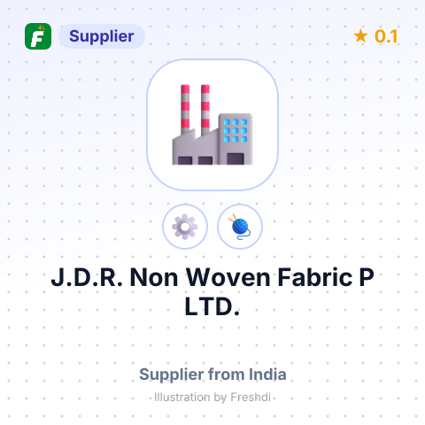 J.D.R. Non Woven Fabric P LTD. – summary card, no photo uploaded yet