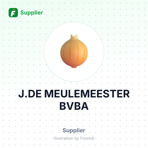 J.DE MEULEMEESTER BVBA – summary card, no photo uploaded yet