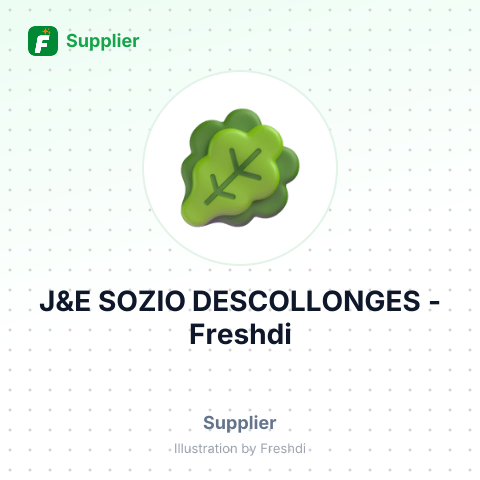 J&E SOZIO DESCOLLONGES – summary card, no photo uploaded yet