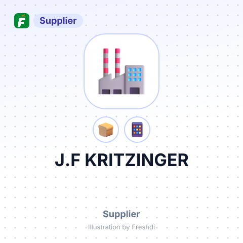 J.F KRITZINGER – summary card, no photo uploaded yet