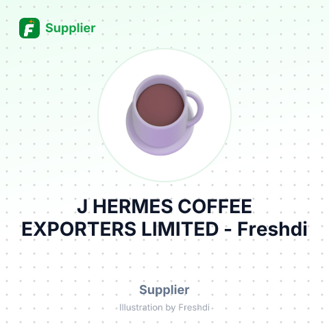J HERMES COFFEE EXPORTERS LIMITED – summary card, no photo uploaded yet