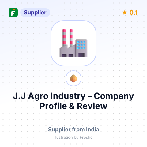 J.J Agro Industry – summary card, no photo uploaded yet