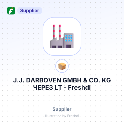J.J. DARBOVEN GMBH & CO. KG ЧЕРЕЗ LT – summary card, no photo uploaded yet