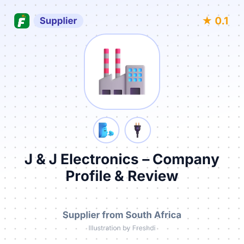 J & J Electronics – summary card, no photo uploaded yet