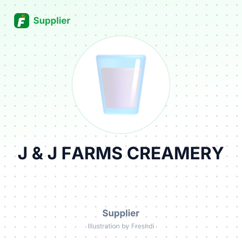 J & J FARMS CREAMERY – summary card, no photo uploaded yet