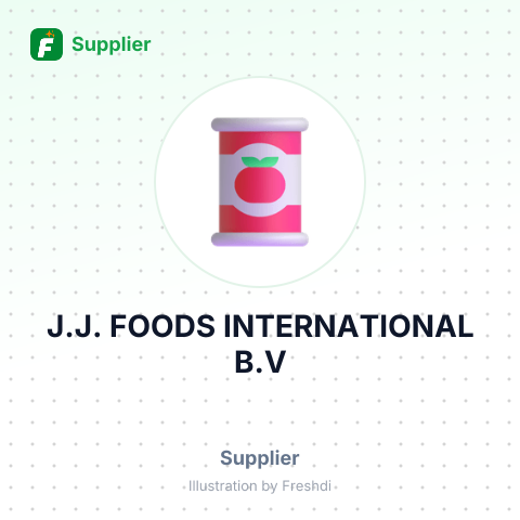 J.J. FOODS INTERNATIONAL B.V – summary card, no photo uploaded yet