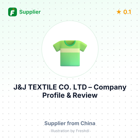 J&J TEXTILE CO., LTD – summary card, no photo uploaded yet