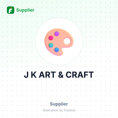 J K ART & CRAFT – summary card, no photo uploaded yet