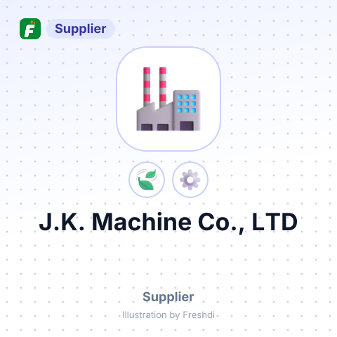 J.K. Machine Co., LTD – summary card, no photo uploaded yet