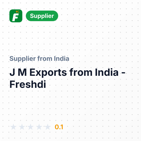 J M Exports  – summary card, no photo uploaded yet