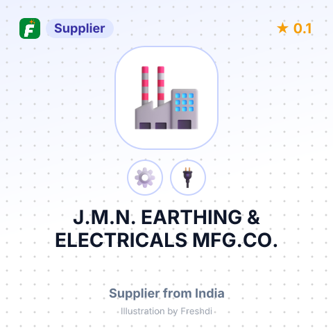 J.M.N. EARTHING & ELECTRICALS MFG.CO. – summary card, no photo uploaded yet