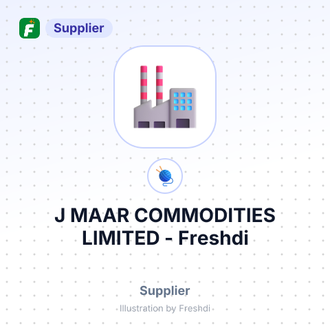 J MAAR COMMODITIES LIMITED – summary card, no photo uploaded yet