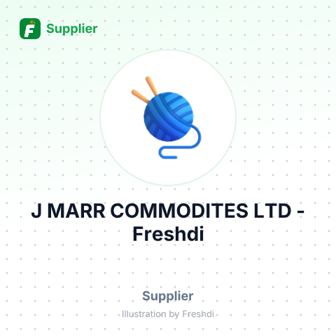 J MARR COMMODITES LTD – summary card, no photo uploaded yet
