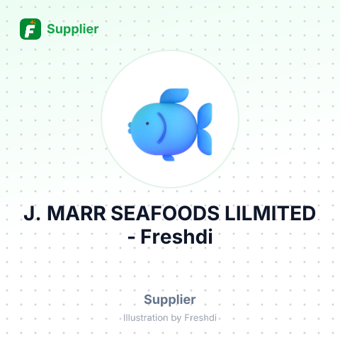 J. MARR SEAFOODS LILMITED – summary card, no photo uploaded yet