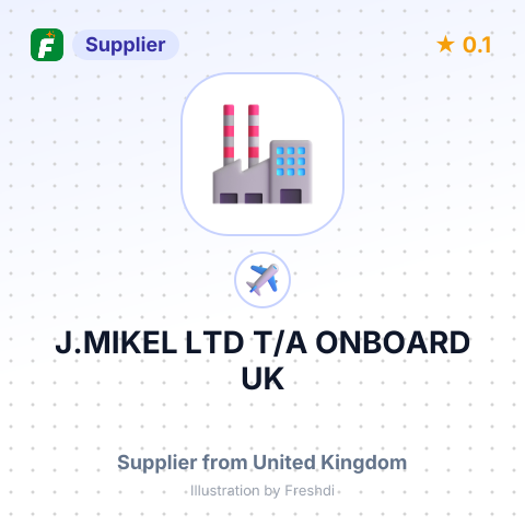 J.MIKEL LTD T/A ONBOARD UK – summary card, no photo uploaded yet