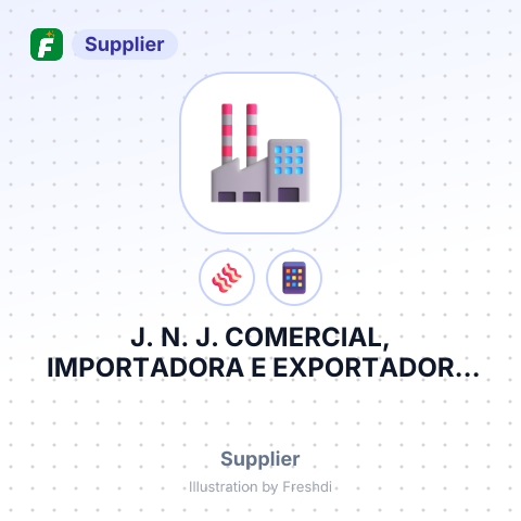 J. N. J. COMERCIAL, IMPORTADORA E EXPORTADORA DE CARNES – summary card, no photo uploaded yet