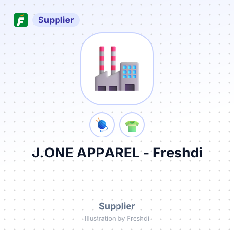 J.ONE APPAREL – summary card, no photo uploaded yet