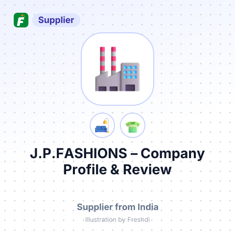 J.P.FASHIONS – summary card, no photo uploaded yet