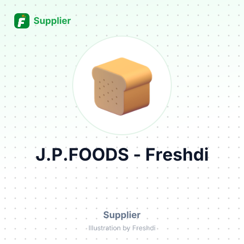 J.P.FOODS – summary card, no photo uploaded yet