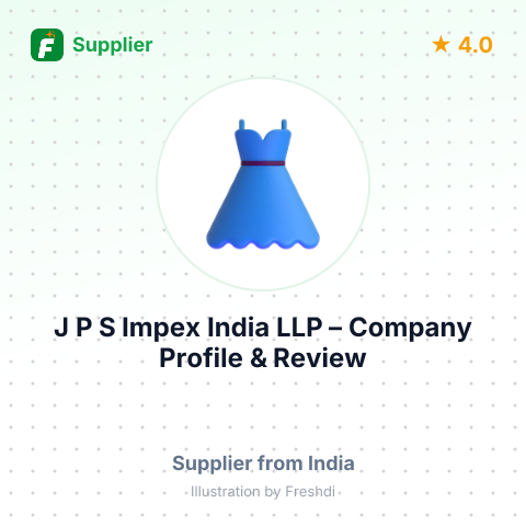 J P S Impex India LLP – summary card, no photo uploaded yet